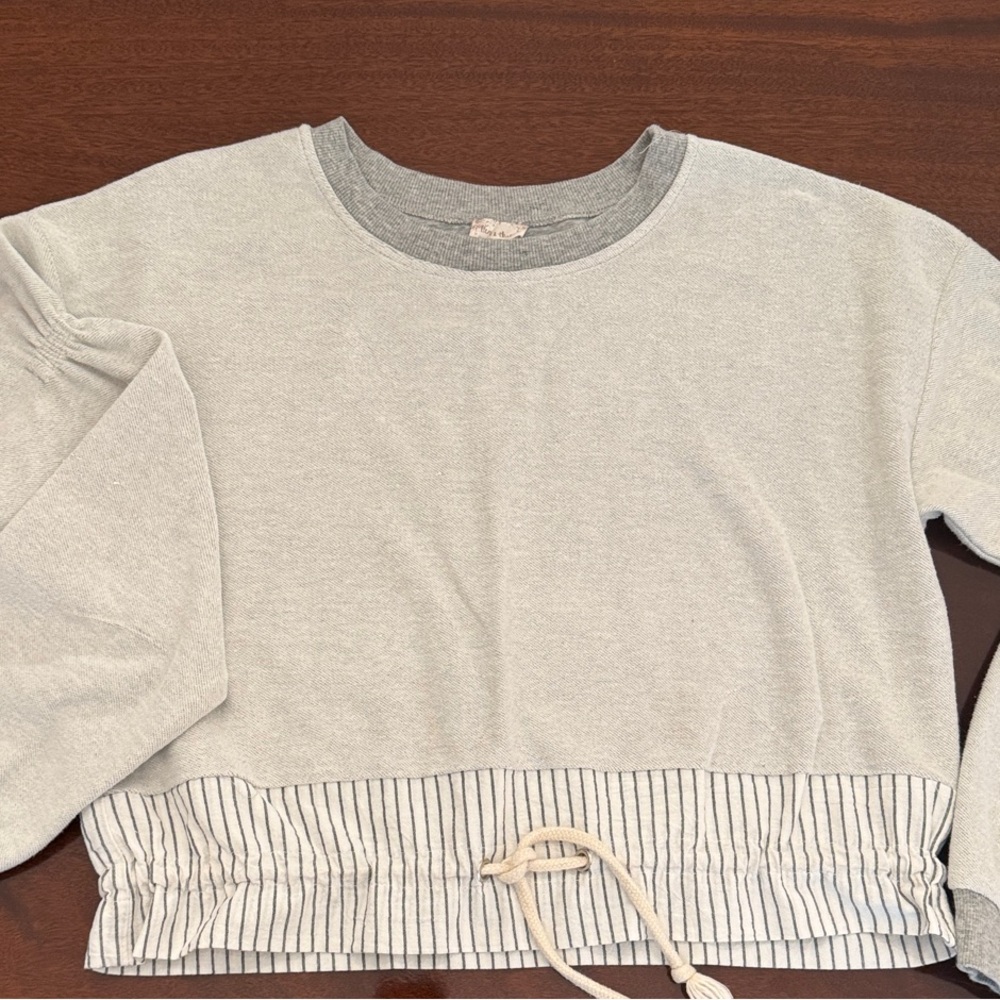 Teen large Gray Long Sleeve Top